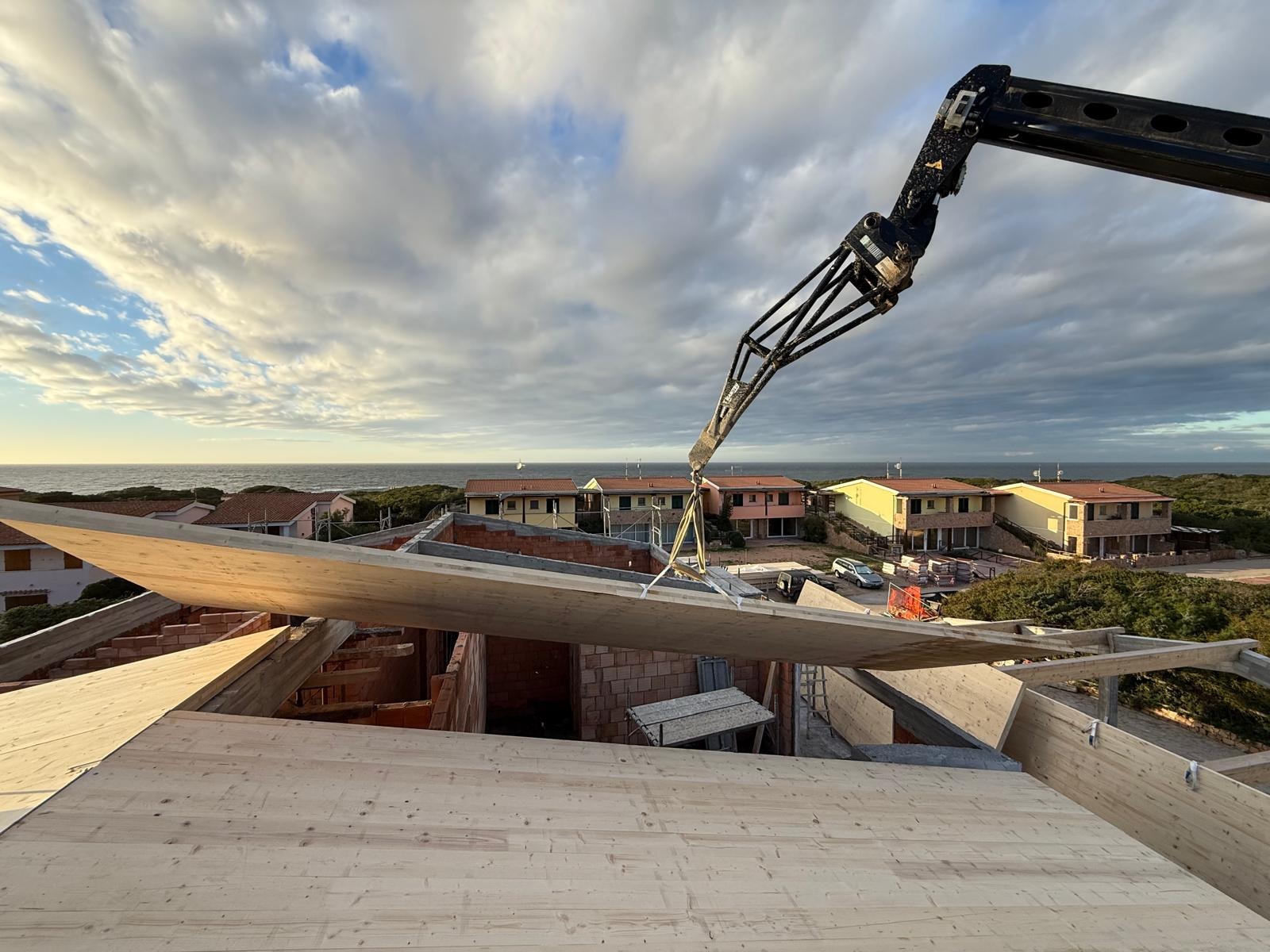 Copertura in legno lamellare — Palestra