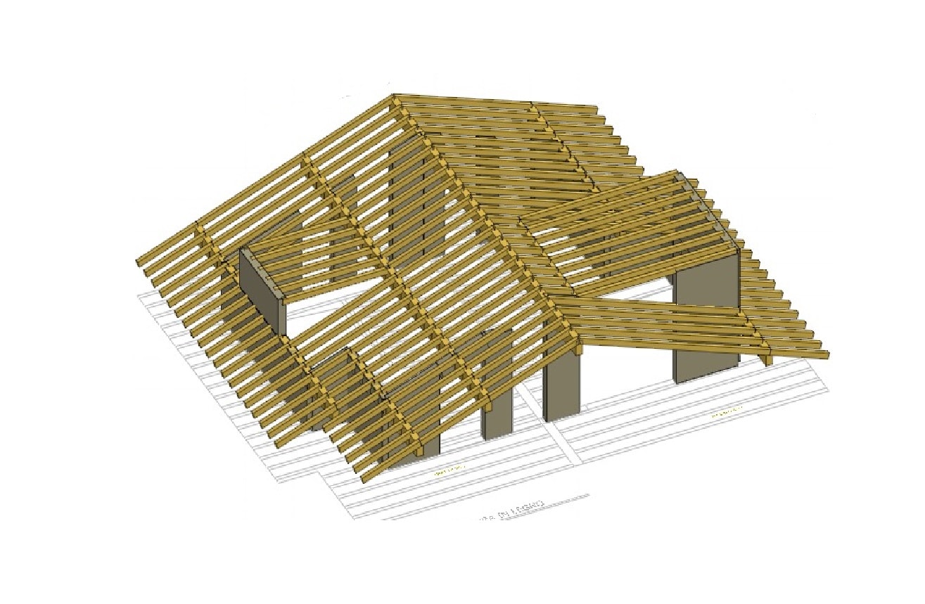 Struttura mista legno-acciaio — Residenza